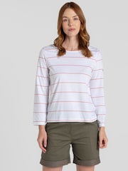 Craghoppers White Katitia Long Sleeve Top - Image 1 of 4
