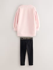 Baker by Ted Baker 2 Piece Premium Longline Zip Top & Leggings Set - Image 9 of 14