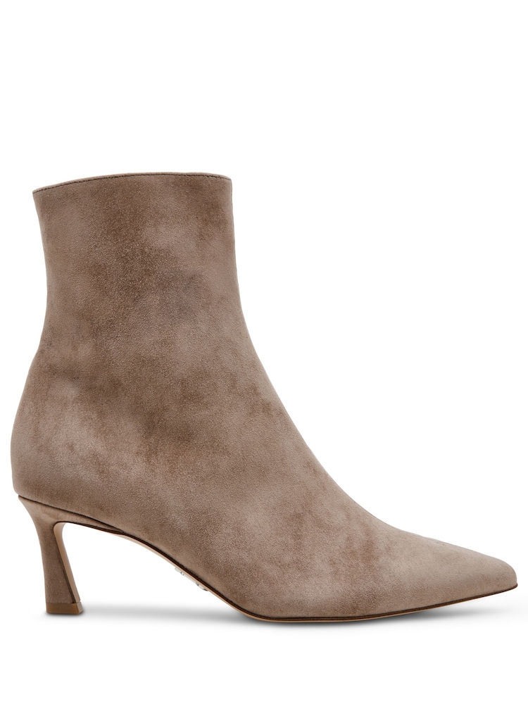 Steve Madden Natural Lulah Leather Ankle Boots - Image 2 of 6