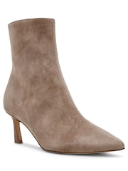 Steve Madden Natural Lulah Leather Ankle Boots - Image 3 of 6