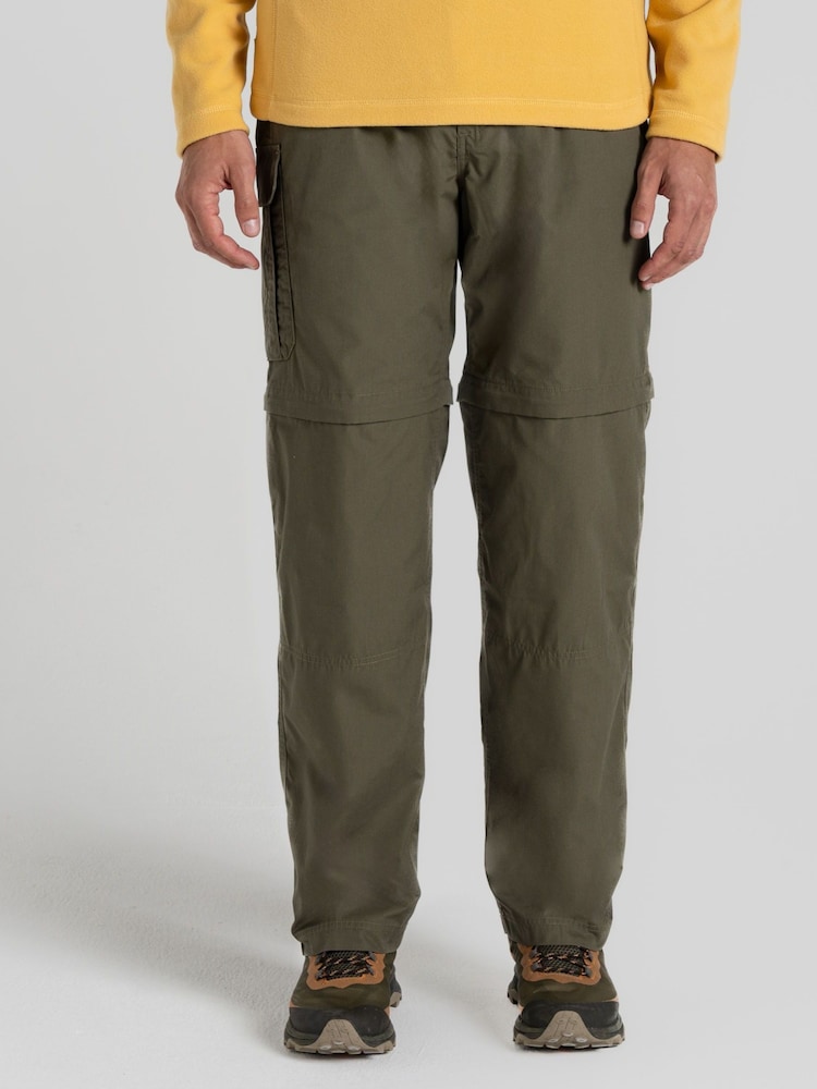Craghoppers Kiwi Green Convertible Trousers - Image 2 of 10