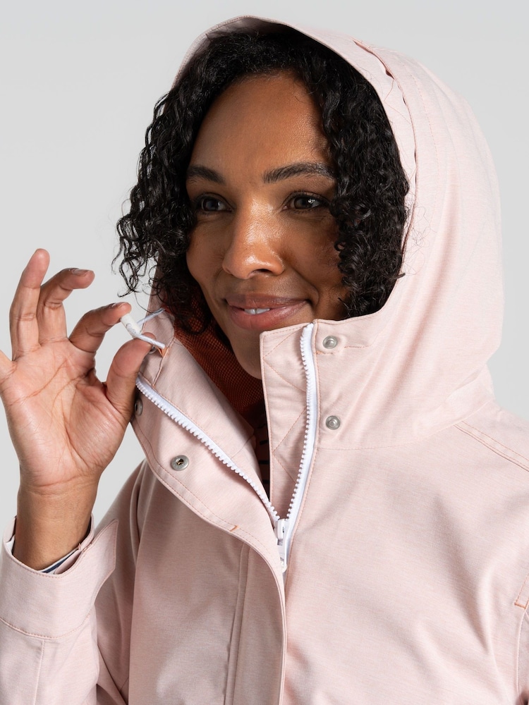 Craghoppers Orange Luisa Waterproof Jacket - Image 6 of 7