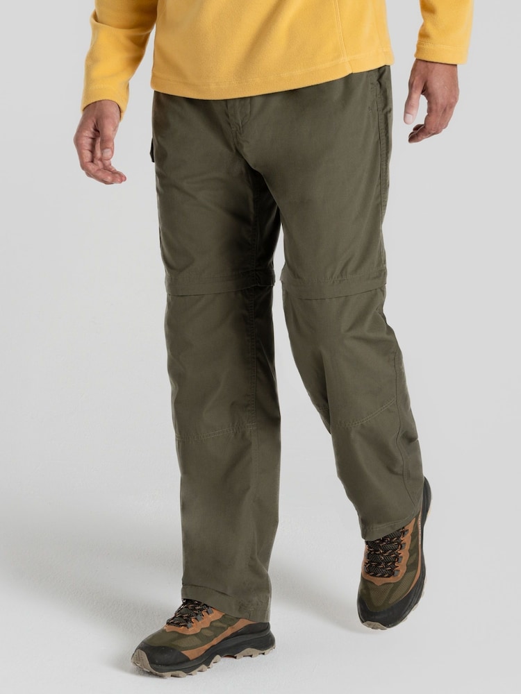 Craghoppers Kiwi Green Convertible Trousers - Image 1 of 10