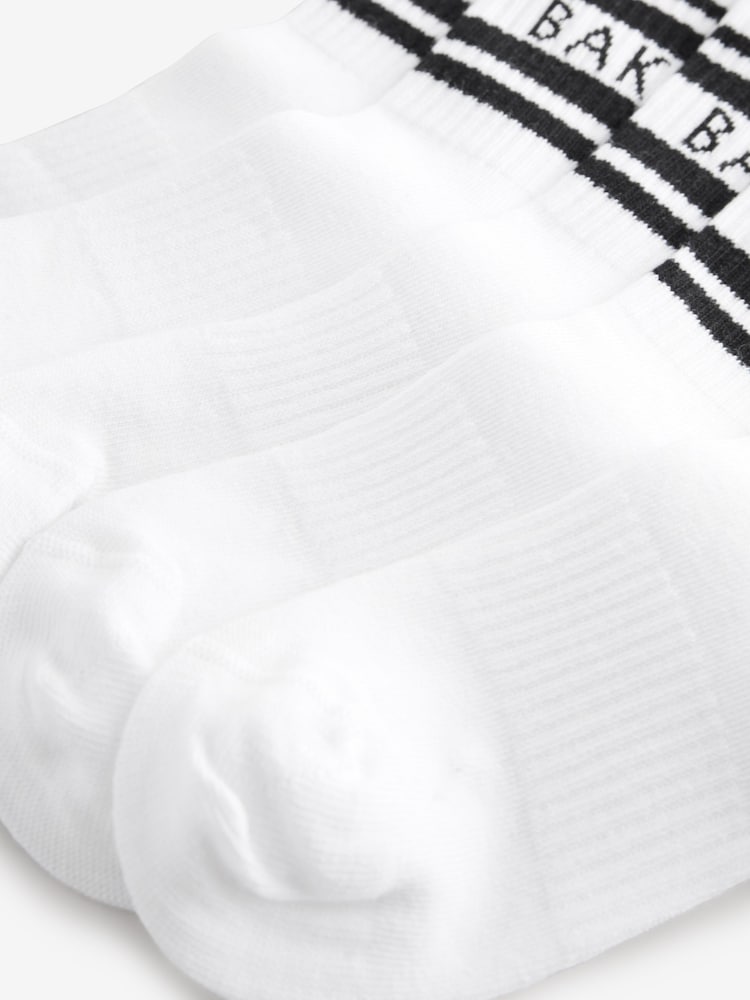Weiß gestreift - Baker by Ted Baker Boys Socks 5 Pack - Bild 8 von 8 Weiß gestreift - Baker by Ted Baker Boys Socks 5 Pack - Bild 8 von 8