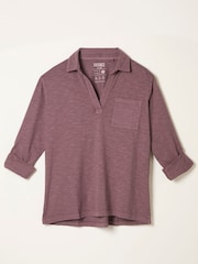 Roxo escuro - Camisas FATFACE Jersey - Imagem 1 de 1