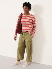 FatFace Hope Pink Stripe Top - Image 5 of 6