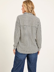 FatFace Navy Stripe Jersey Shirt - Image 2 of 5