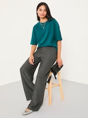 FatFace Anais Teal Blue Relaxed T Shirt - Image 4 of 5