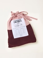 Vijolična/roza - FatFace 2 Pack Long Sleeve T Shirt - Slika 2 iz 8