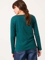 Bela/modra - FatFace 2 Pack Long Sleeve T Shirt - Slika 5 iz 9