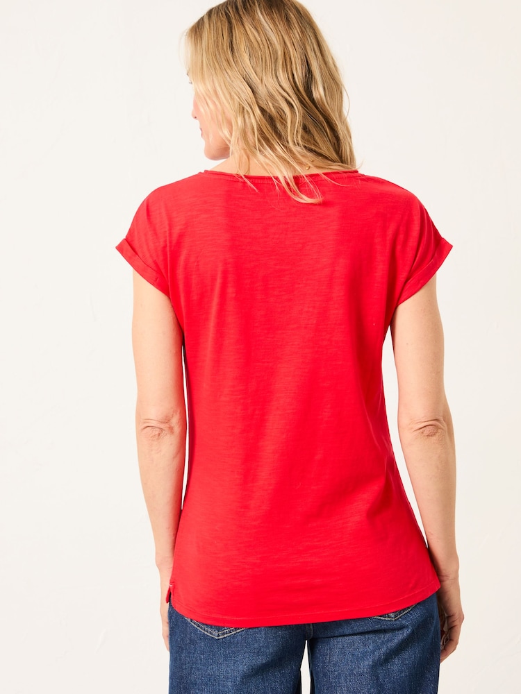 FatFace Ivy Red T-Shirt - Image 2 of 4