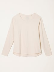 Ecru - FatFace Long Sleeve T Shirt - Imagem 1 de 1