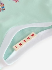 Marni Floral Logo Cropped T-Shirt - Image 3 of 5