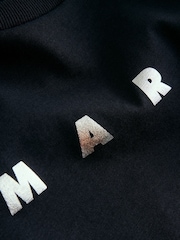 Marni Metalic Logo Cropped T-Shirt - Image 3 of 5