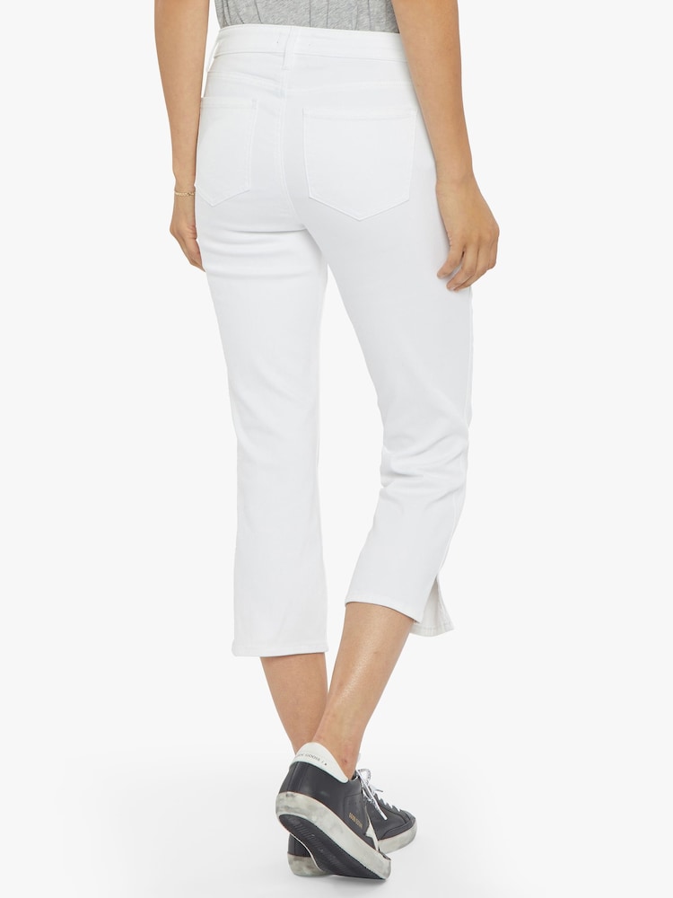 NYDJ Chloe Capri White Jeans - Image 2 of 5