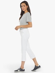 NYDJ Chloe Capri White Jeans - Image 5 of 5