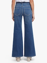 NYDJ Blue Mia Palazzo Jeans - Image 2 of 6