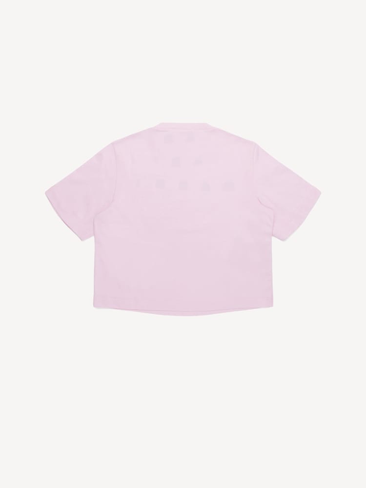Marni Metalic Logo Cropped T-Shirt - Image 2 of 3