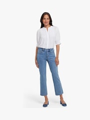 NYDJ Blue Marilyn Straight Ankle Jeans - Image 1 of 6