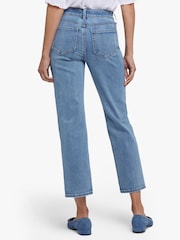 NYDJ Blue Marilyn Straight Ankle Jeans - Image 2 of 6