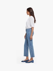 NYDJ Blue Marilyn Straight Ankle Jeans - Image 5 of 6