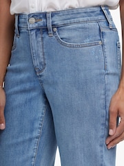 NYDJ Blue Marilyn Straight Ankle Jeans - Image 6 of 6