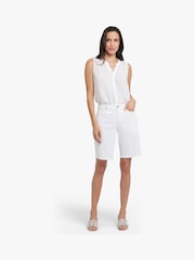 NYDJ Lilly Denim White Shorts - Image 4 of 6