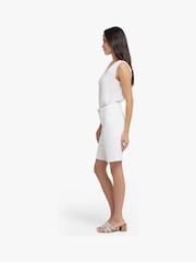 NYDJ Lilly Denim White Shorts - Image 5 of 6