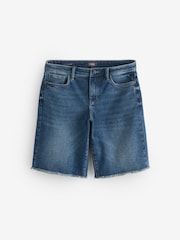 NYDJ Blue Lilly Denim Shorts - Image 1 of 1