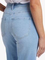 NYDJ Blue Mia Palazzo Ankle Jeans - Image 6 of 6
