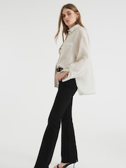 River Island Black Mid Rise Bootcut Jeans - Image 3 of 5