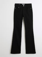River Island Black Mid Rise Bootcut Jeans - Image 4 of 5