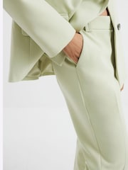 River Island Green Slim Petite Flare Trousers - Image 3 of 5