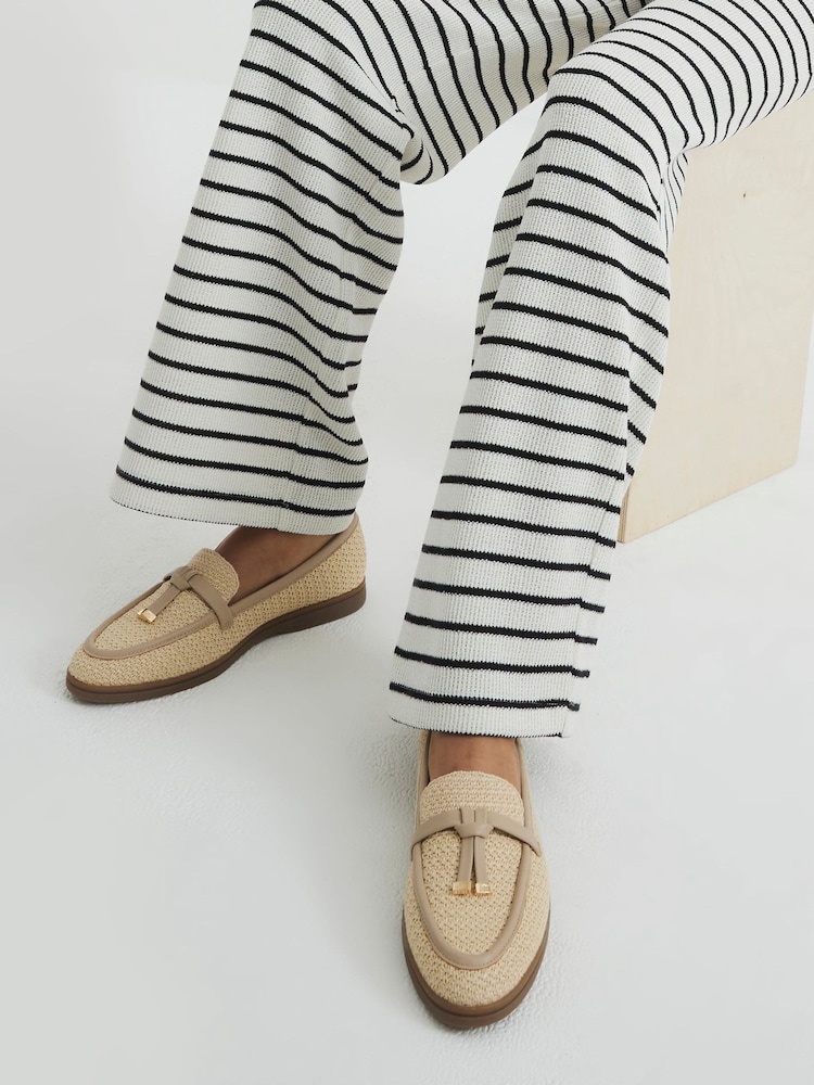 River Island Dark Brown Gumsole Suede Loafers - Image 1 of 4