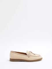 River Island Dark Brown Gumsole Suede Loafers - Image 2 of 4