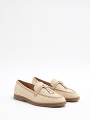 River Island Dark Brown Gumsole Suede Loafers - Image 3 of 4