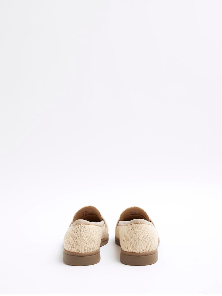 River Island Dark Brown Gumsole Suede Loafers - Image 4 of 4