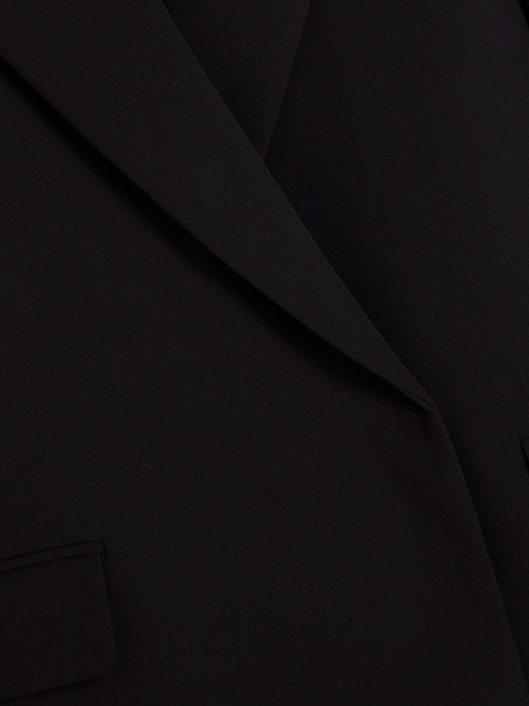 River Island Black Oversized Double Breasted Blazer - Image 5 of 5