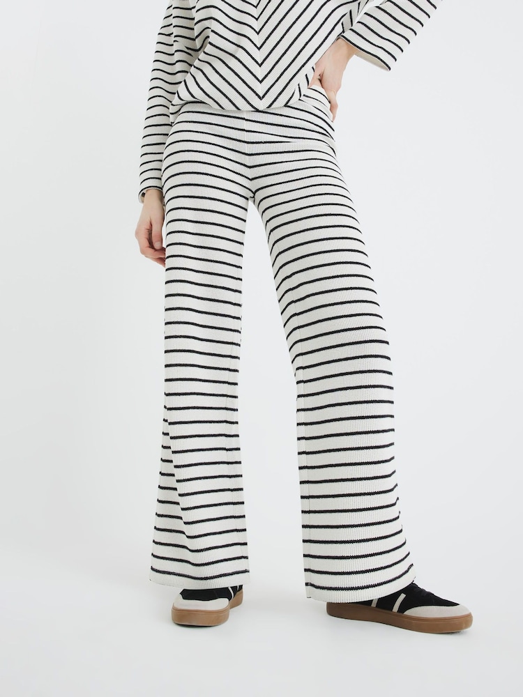 River Island Stripe Textured Trousers - Image 3 of 5