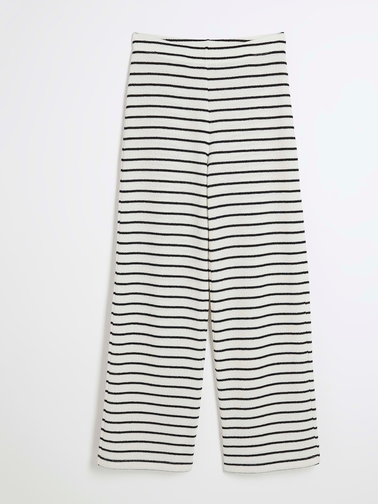 River Island Stripe Textured Trousers - Image 4 of 5