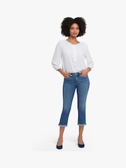 NYDJ Blue Chloe Capri Jeans - Image 1 of 6