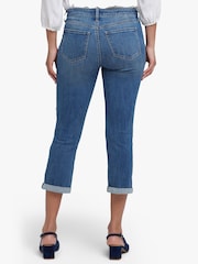 NYDJ Blue Chloe Capri Jeans - Image 2 of 6