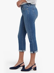 NYDJ Blue Chloe Capri Jeans - Image 3 of 6