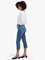 NYDJ Blue Chloe Capri Jeans - Image 5 of 6