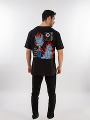 Brands In Black Mens Motivated Attitude 100% Cotton T-Shirt - Image 4 of 6