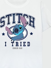 Brands In White Disney Lilo & Stitch I Tried T-Shirt - Image 4 of 4