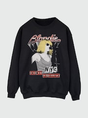 Brands In Black Blondie One Way Or Another Women Music Sweatshirt - Image 3 of 4