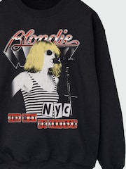 Brands In Black Blondie One Way Or Another Women Music Sweatshirt - Image 4 of 4