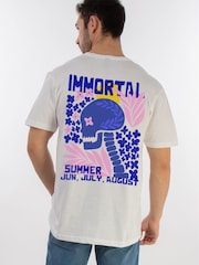 Brands In White Men Immortal Summer 100% Cotton T-Shirt - Image 2 of 6
