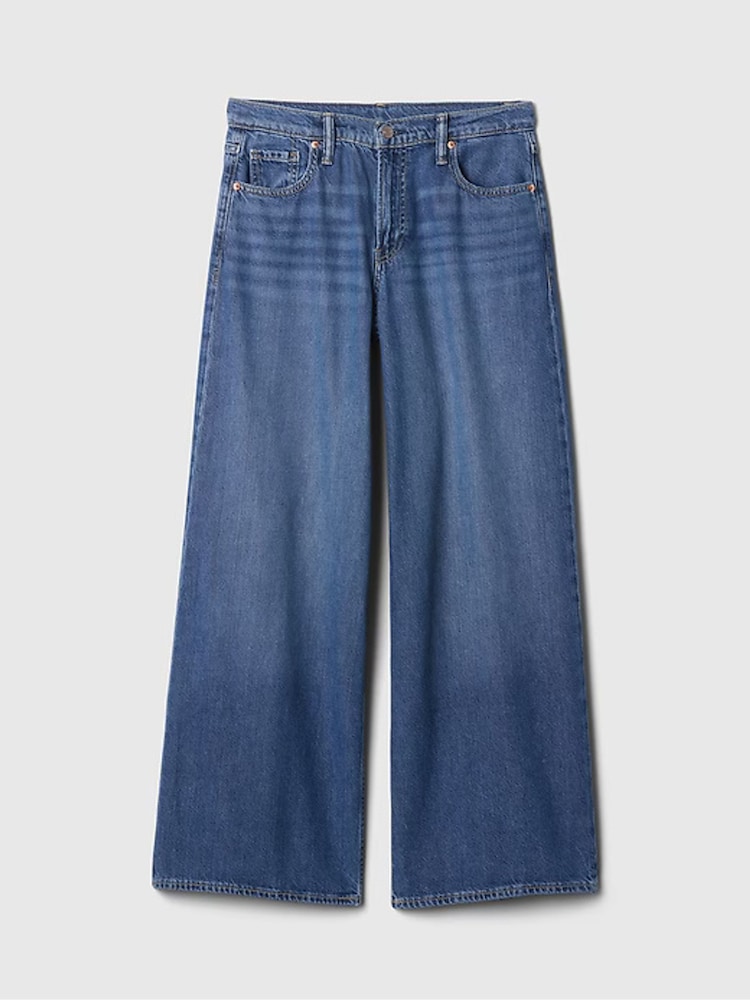 Azul - Vaqueros baggy de tiro medio con diseño ultrasuave de Gap - Imagen 7 de 7 Azul - Vaqueros baggy de tiro medio con diseño ultrasuave de Gap - Imagen 7 de 7